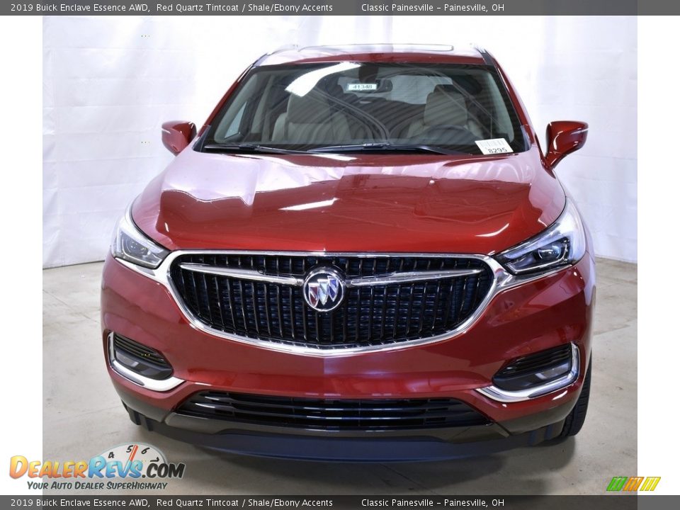 2019 Buick Enclave Essence AWD Red Quartz Tintcoat / Shale/Ebony Accents Photo #4