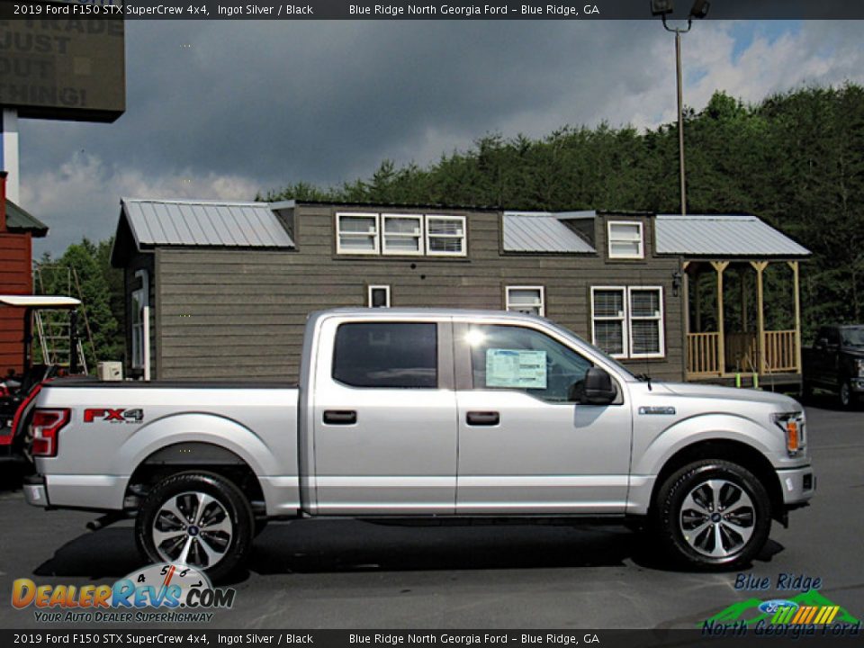 2019 Ford F150 STX SuperCrew 4x4 Ingot Silver / Black Photo #6