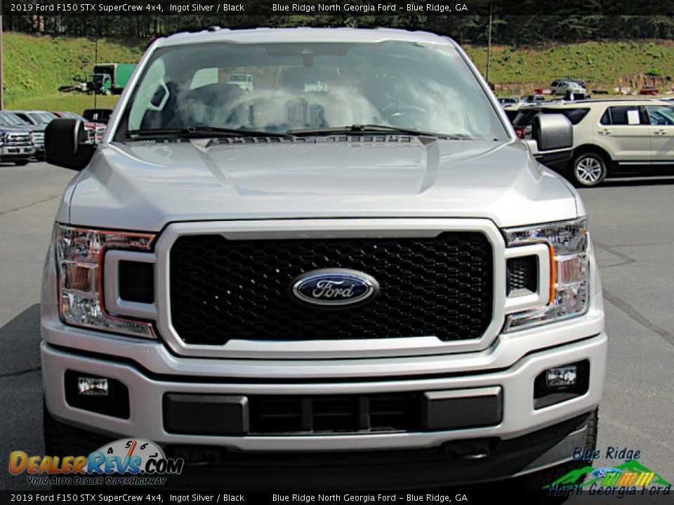 2019 Ford F150 STX SuperCrew 4x4 Ingot Silver / Black Photo #8