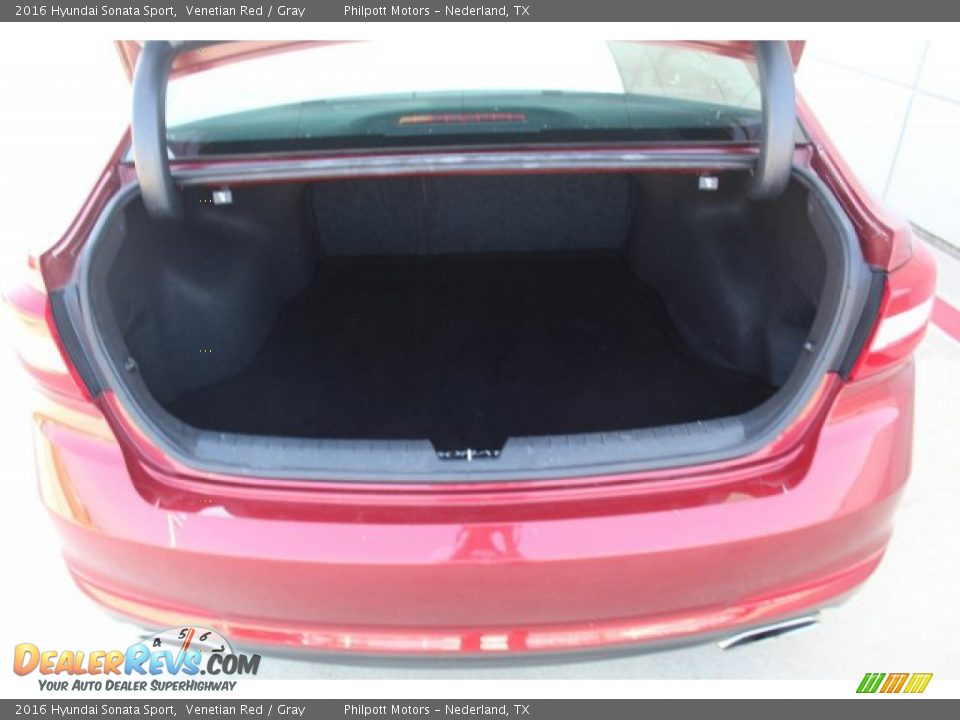 2016 Hyundai Sonata Sport Venetian Red / Gray Photo #23