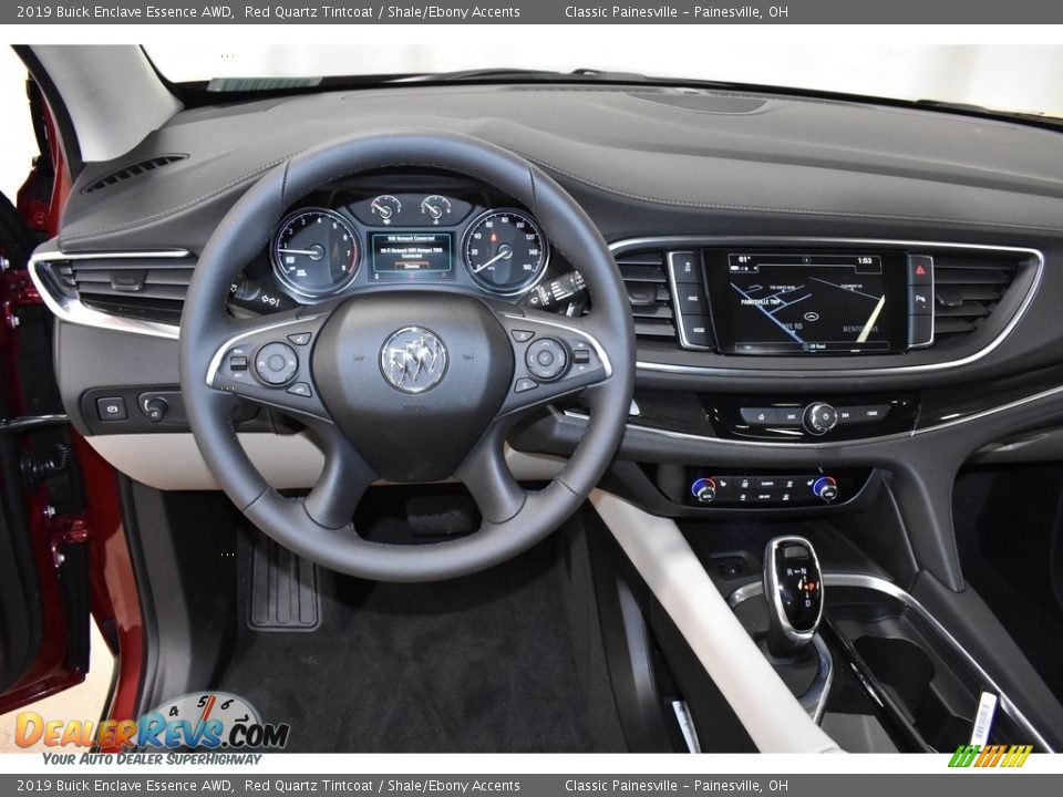 2019 Buick Enclave Essence AWD Red Quartz Tintcoat / Shale/Ebony Accents Photo #10