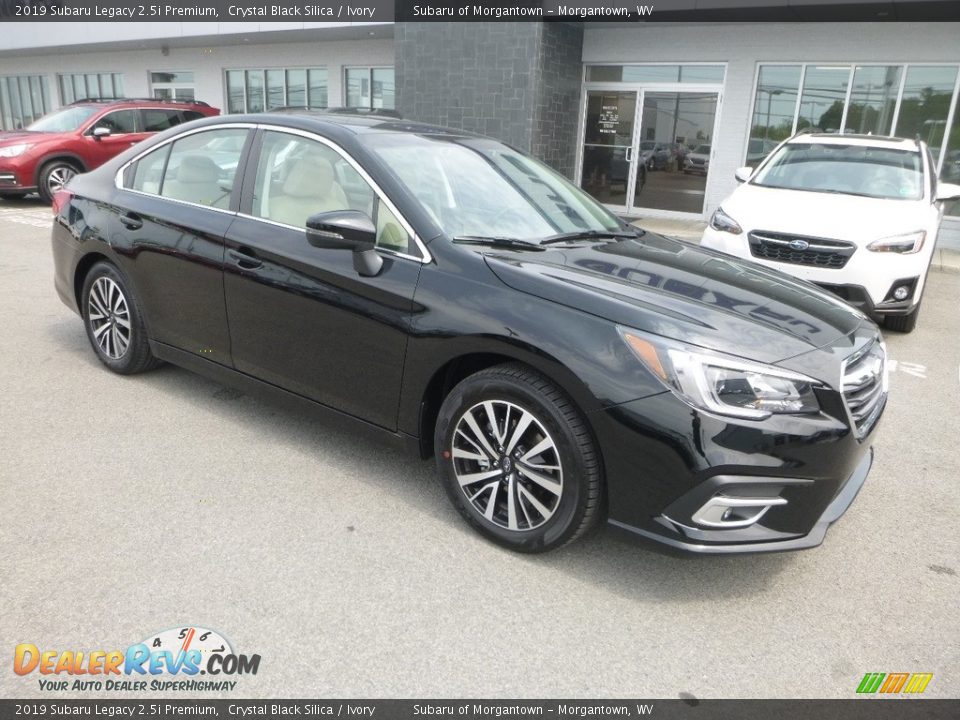 2019 Subaru Legacy 2.5i Premium Crystal Black Silica / Ivory Photo #1