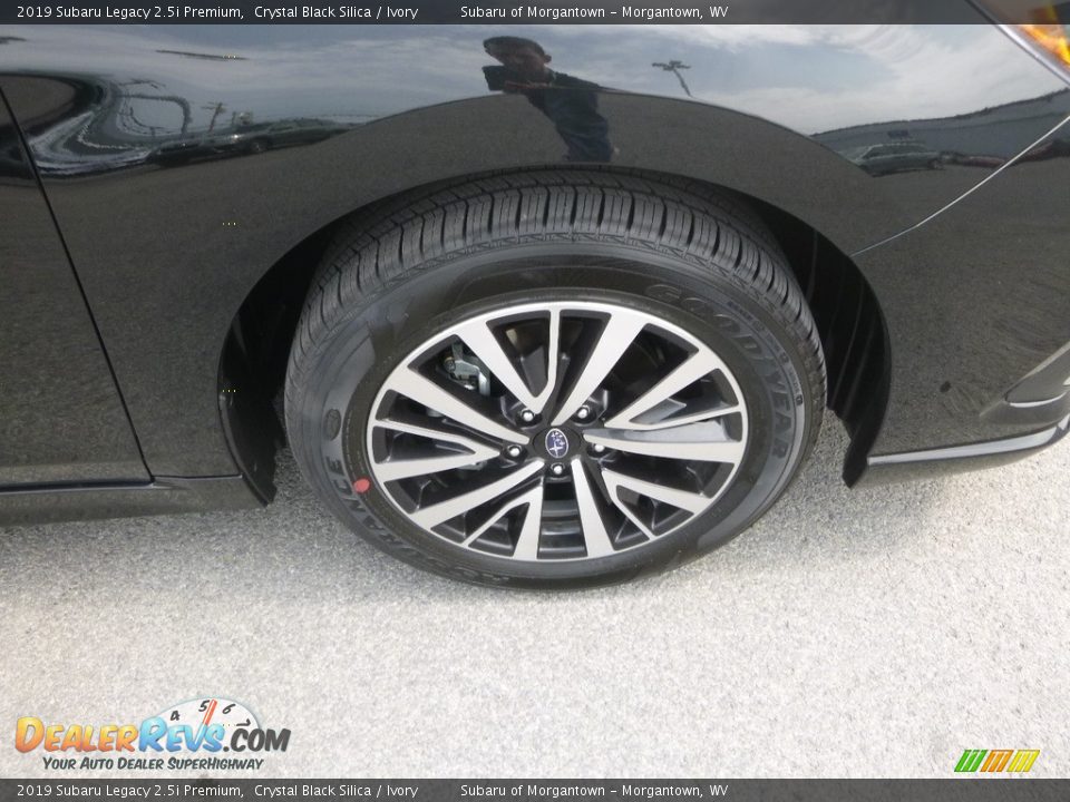 2019 Subaru Legacy 2.5i Premium Crystal Black Silica / Ivory Photo #2