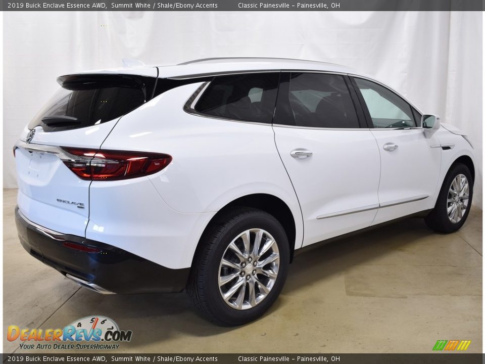 2019 Buick Enclave Essence AWD Summit White / Shale/Ebony Accents Photo #2
