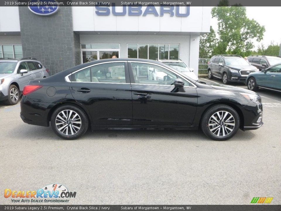 2019 Subaru Legacy 2.5i Premium Crystal Black Silica / Ivory Photo #3