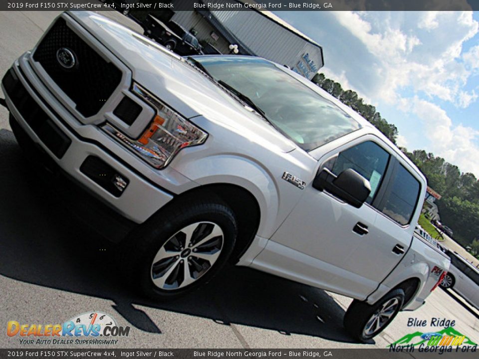 2019 Ford F150 STX SuperCrew 4x4 Ingot Silver / Black Photo #27