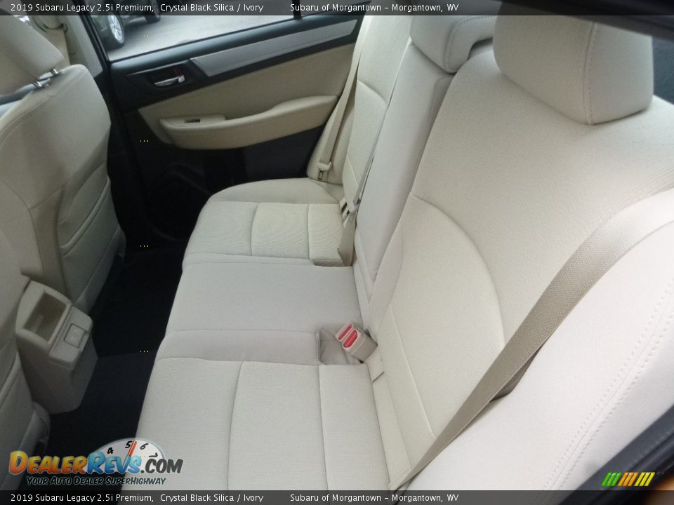 2019 Subaru Legacy 2.5i Premium Crystal Black Silica / Ivory Photo #13