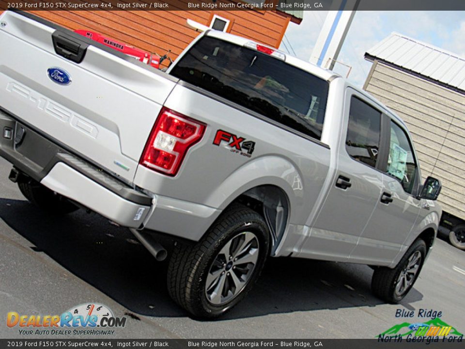 2019 Ford F150 STX SuperCrew 4x4 Ingot Silver / Black Photo #29