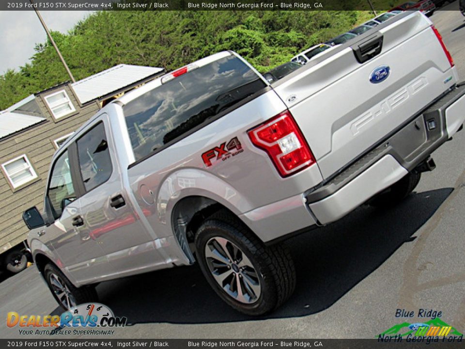 2019 Ford F150 STX SuperCrew 4x4 Ingot Silver / Black Photo #30