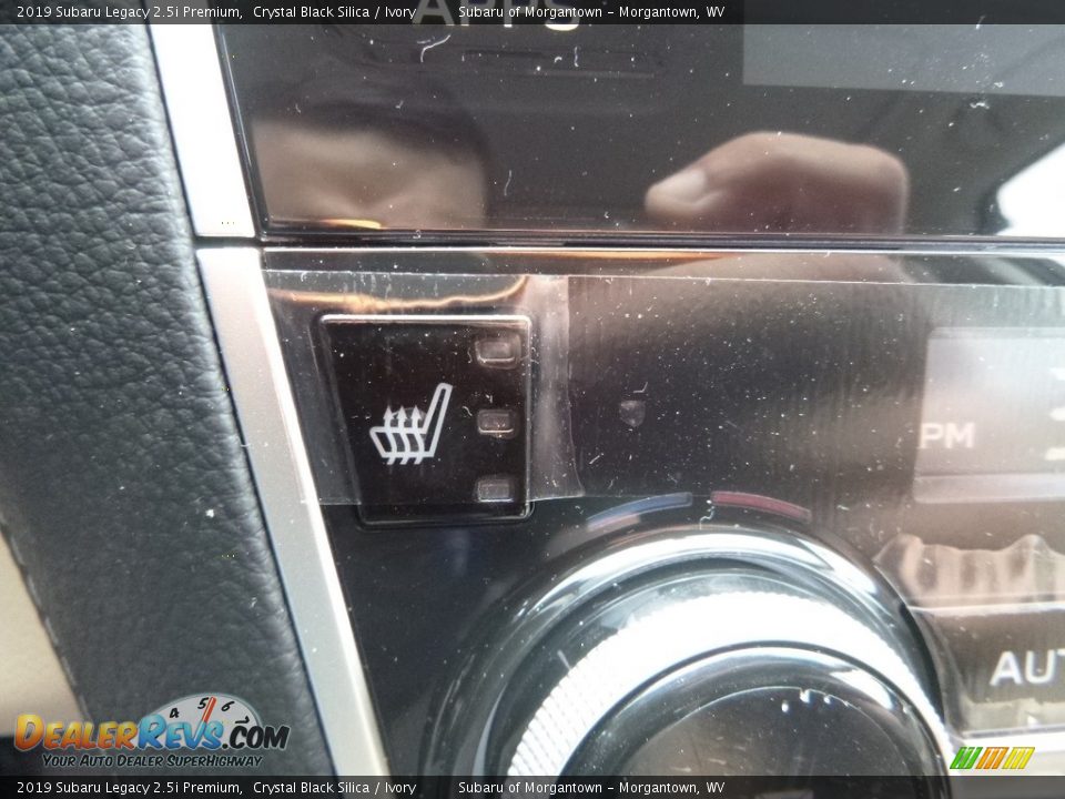 2019 Subaru Legacy 2.5i Premium Crystal Black Silica / Ivory Photo #20