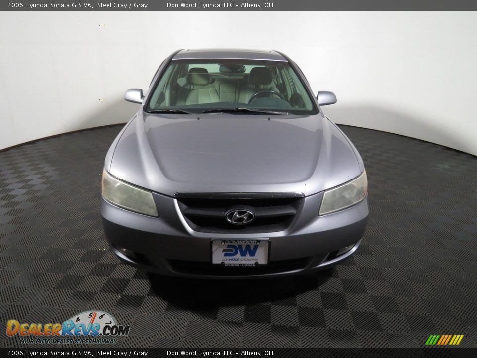 2006 Hyundai Sonata GLS V6 Steel Gray / Gray Photo #4