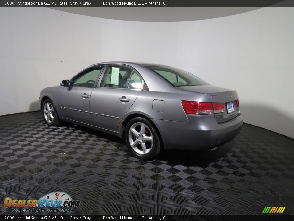 2006 Hyundai Sonata GLS V6 Steel Gray / Gray Photo #9