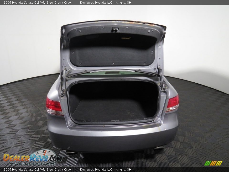 2006 Hyundai Sonata GLS V6 Steel Gray / Gray Photo #12