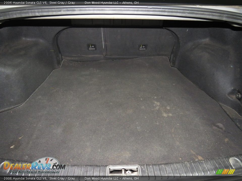 2006 Hyundai Sonata GLS V6 Steel Gray / Gray Photo #13