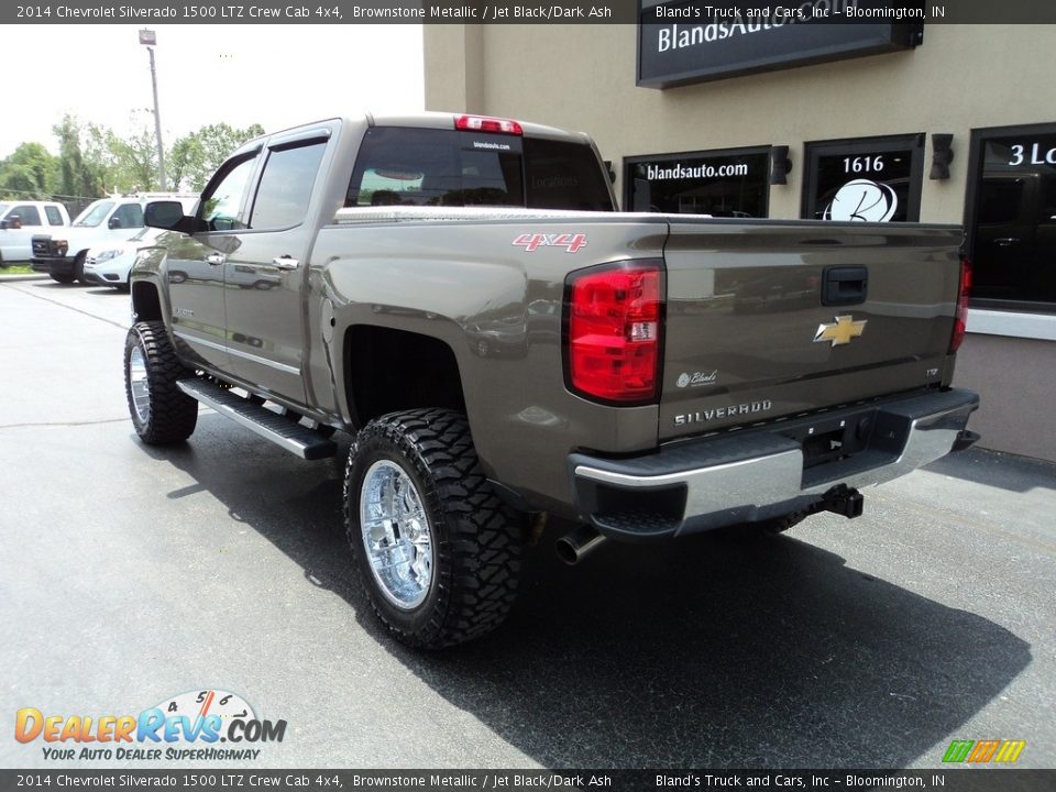 2014 Chevrolet Silverado 1500 LTZ Crew Cab 4x4 Brownstone Metallic / Jet Black/Dark Ash Photo #3