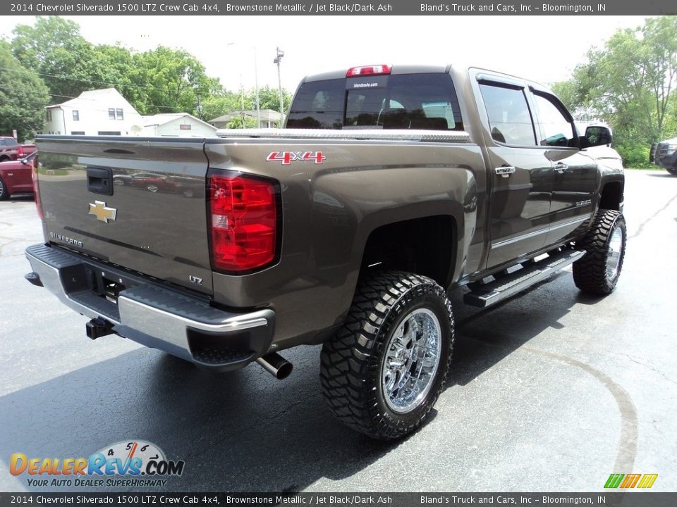 2014 Chevrolet Silverado 1500 LTZ Crew Cab 4x4 Brownstone Metallic / Jet Black/Dark Ash Photo #4