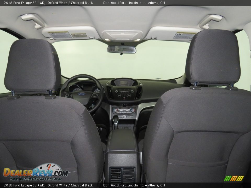 2018 Ford Escape SE 4WD Oxford White / Charcoal Black Photo #14