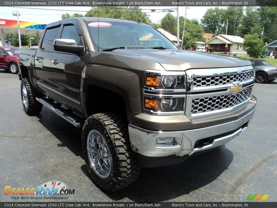 2014 Chevrolet Silverado 1500 LTZ Crew Cab 4x4 Brownstone Metallic / Jet Black/Dark Ash Photo #5