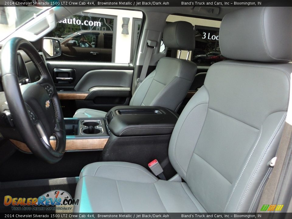 2014 Chevrolet Silverado 1500 LTZ Crew Cab 4x4 Brownstone Metallic / Jet Black/Dark Ash Photo #7