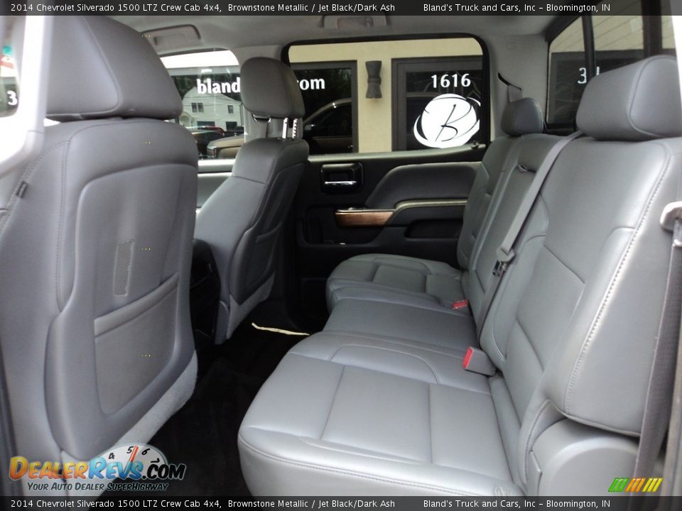 2014 Chevrolet Silverado 1500 LTZ Crew Cab 4x4 Brownstone Metallic / Jet Black/Dark Ash Photo #8
