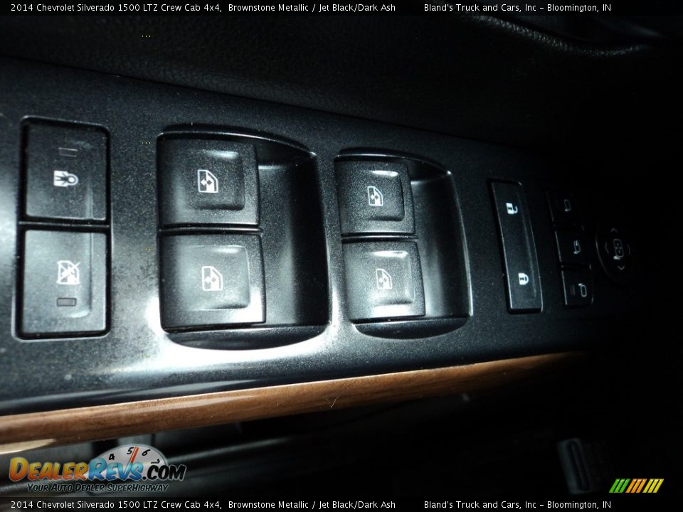 2014 Chevrolet Silverado 1500 LTZ Crew Cab 4x4 Brownstone Metallic / Jet Black/Dark Ash Photo #10