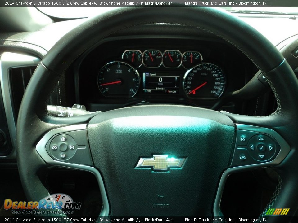 2014 Chevrolet Silverado 1500 LTZ Crew Cab 4x4 Brownstone Metallic / Jet Black/Dark Ash Photo #15