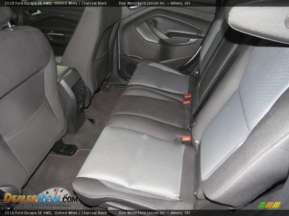 2018 Ford Escape SE 4WD Oxford White / Charcoal Black Photo #26