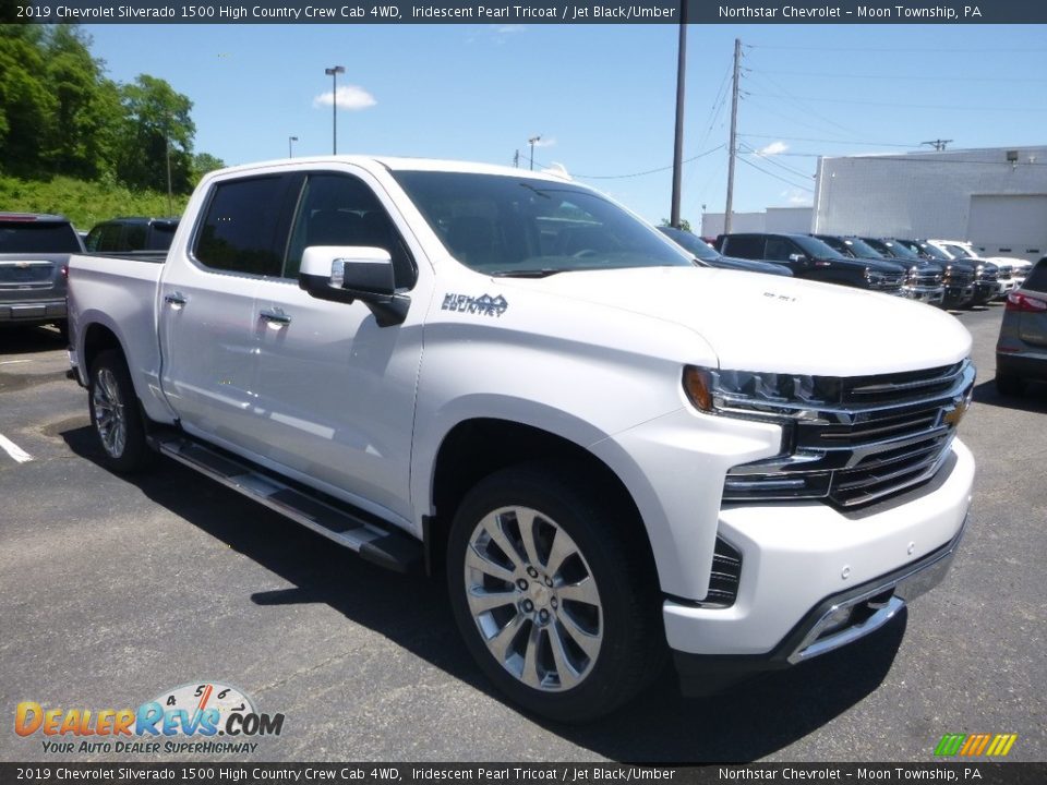 Iridescent Pearl Tricoat 2019 Chevrolet Silverado 1500 High Country Crew Cab 4WD Photo #6