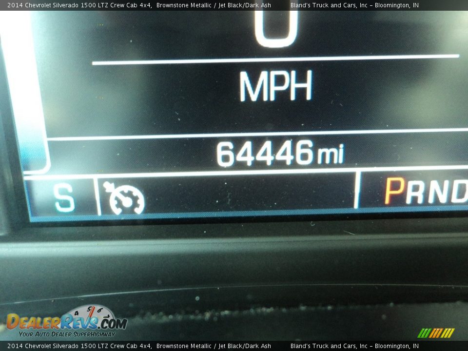 2014 Chevrolet Silverado 1500 LTZ Crew Cab 4x4 Brownstone Metallic / Jet Black/Dark Ash Photo #17