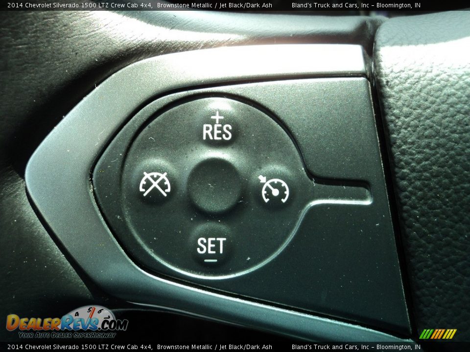 2014 Chevrolet Silverado 1500 LTZ Crew Cab 4x4 Brownstone Metallic / Jet Black/Dark Ash Photo #18