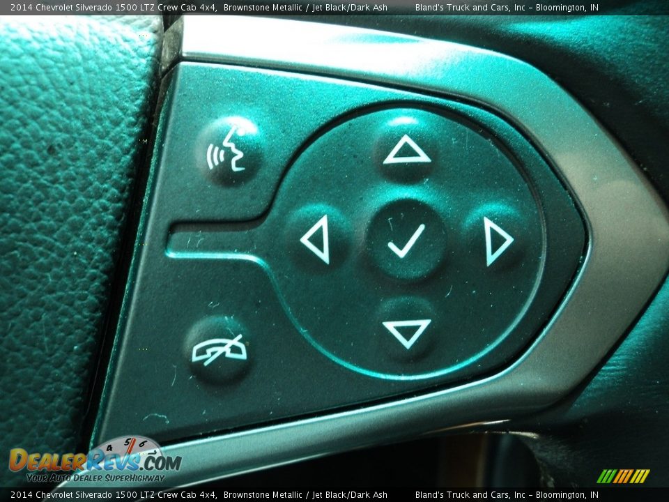 2014 Chevrolet Silverado 1500 LTZ Crew Cab 4x4 Brownstone Metallic / Jet Black/Dark Ash Photo #19