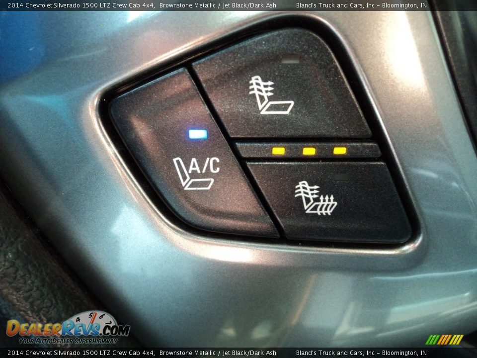 2014 Chevrolet Silverado 1500 LTZ Crew Cab 4x4 Brownstone Metallic / Jet Black/Dark Ash Photo #21