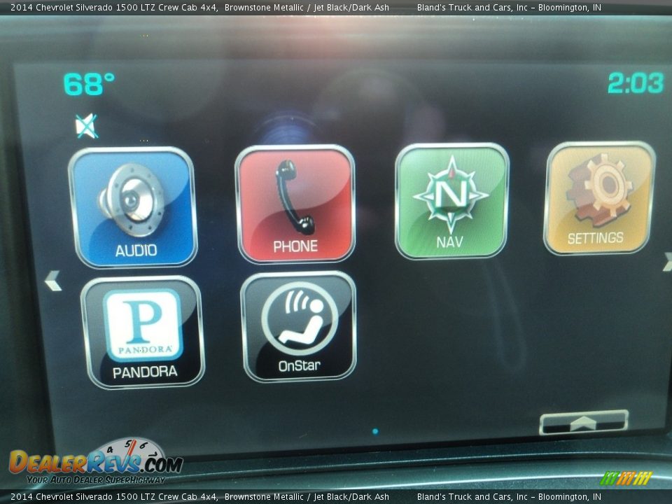 2014 Chevrolet Silverado 1500 LTZ Crew Cab 4x4 Brownstone Metallic / Jet Black/Dark Ash Photo #24