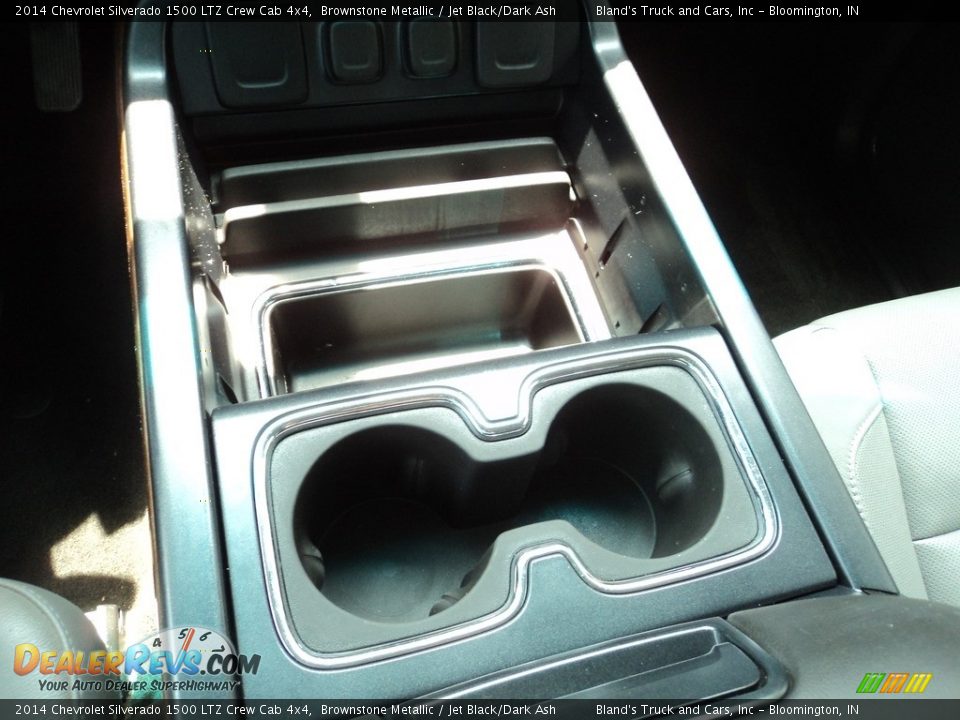 2014 Chevrolet Silverado 1500 LTZ Crew Cab 4x4 Brownstone Metallic / Jet Black/Dark Ash Photo #27