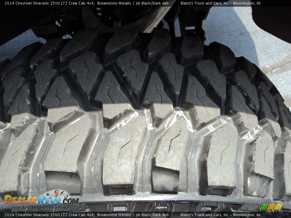 2014 Chevrolet Silverado 1500 LTZ Crew Cab 4x4 Brownstone Metallic / Jet Black/Dark Ash Photo #32