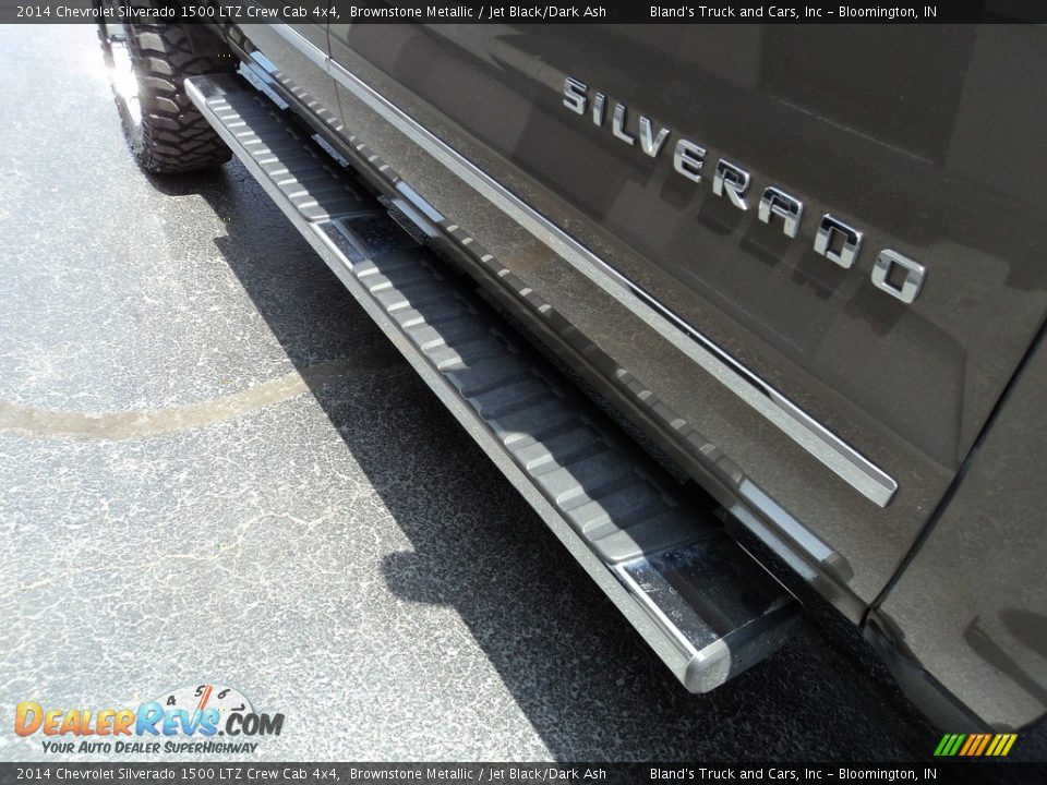 2014 Chevrolet Silverado 1500 LTZ Crew Cab 4x4 Brownstone Metallic / Jet Black/Dark Ash Photo #33
