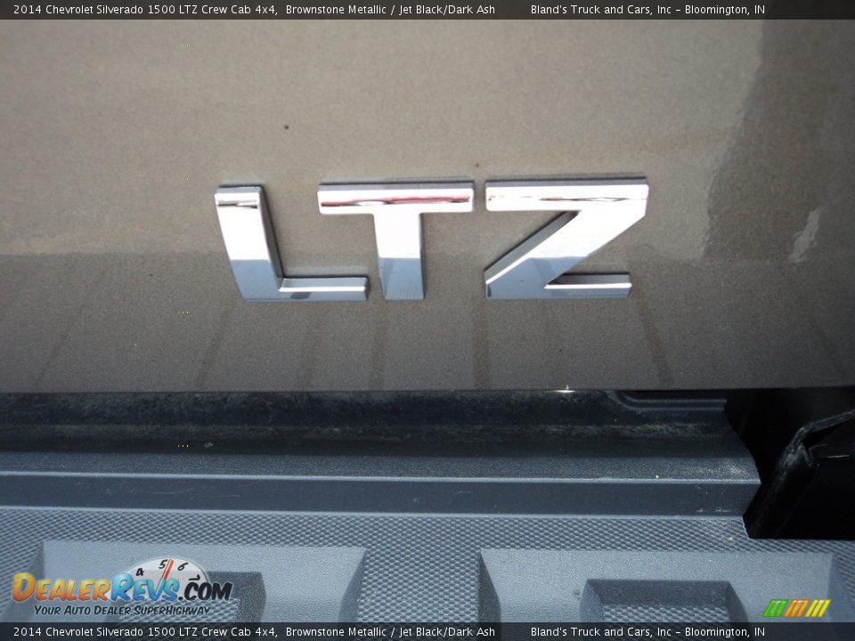 2014 Chevrolet Silverado 1500 LTZ Crew Cab 4x4 Brownstone Metallic / Jet Black/Dark Ash Photo #36