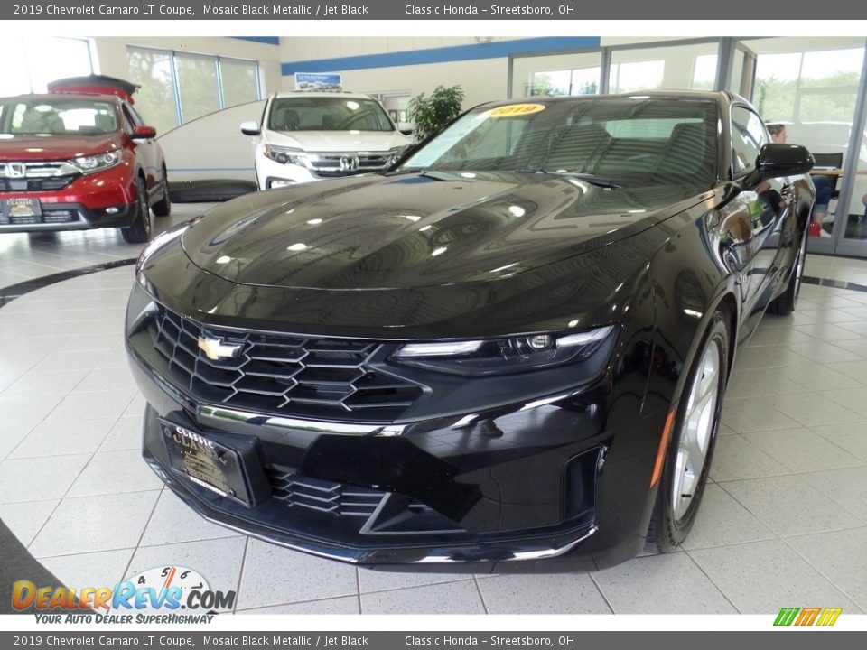 2019 Chevrolet Camaro LT Coupe Mosaic Black Metallic / Jet Black Photo #1