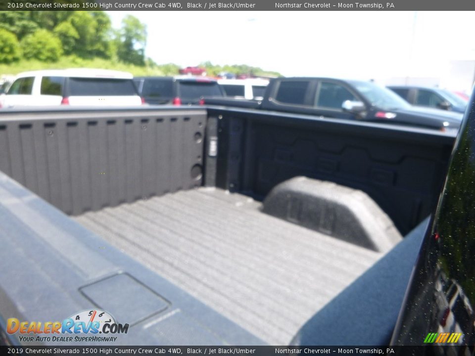 2019 Chevrolet Silverado 1500 High Country Crew Cab 4WD Black / Jet Black/Umber Photo #14