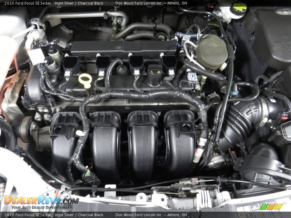 2016 Ford Focus SE Sedan Ingot Silver / Charcoal Black Photo #6