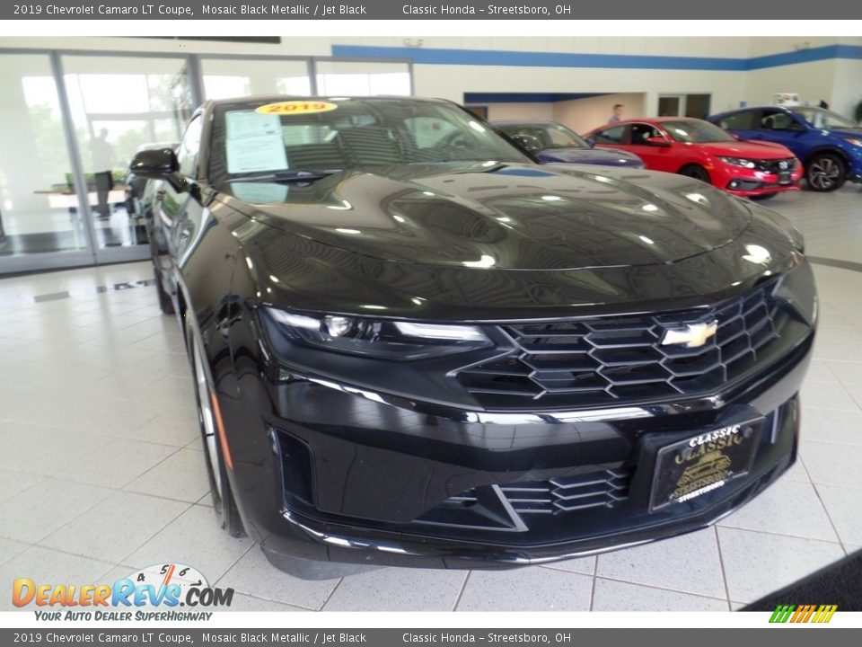 2019 Chevrolet Camaro LT Coupe Mosaic Black Metallic / Jet Black Photo #6