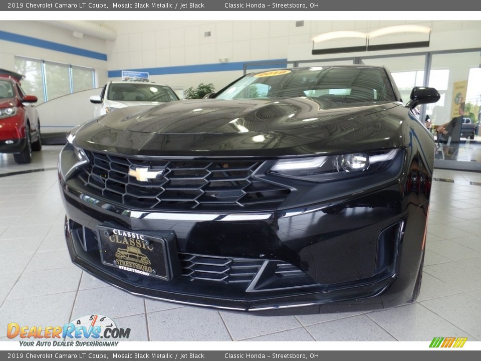 2019 Chevrolet Camaro LT Coupe Mosaic Black Metallic / Jet Black Photo #7