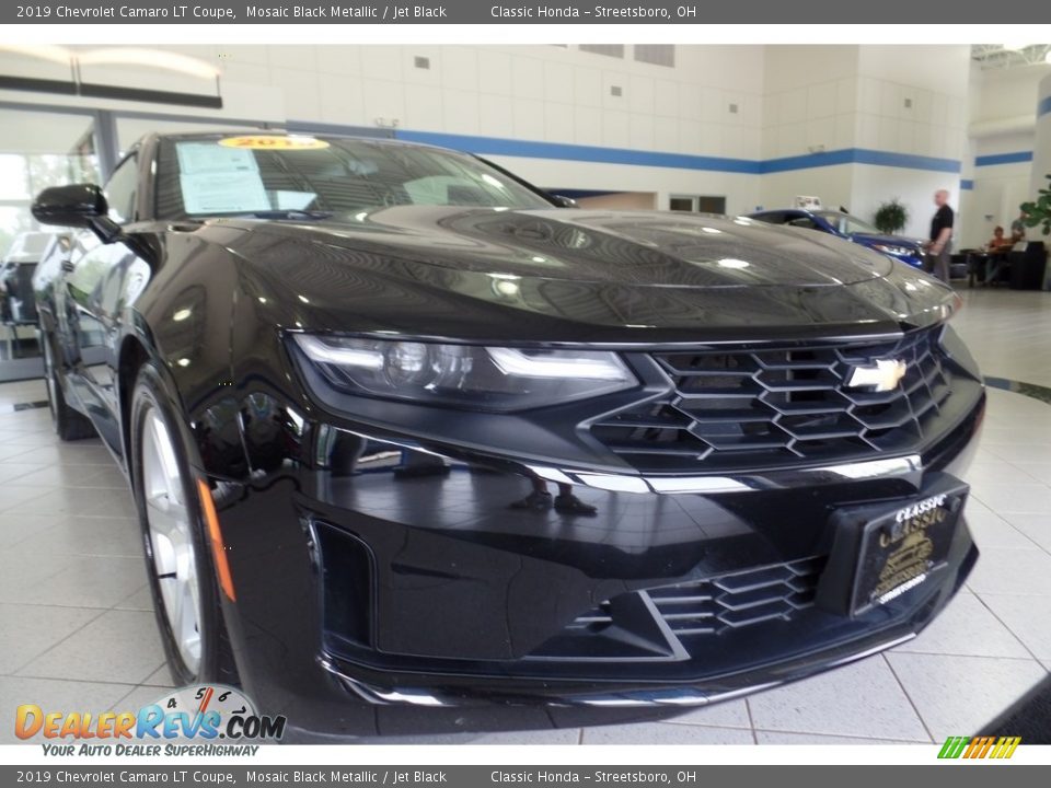 2019 Chevrolet Camaro LT Coupe Mosaic Black Metallic / Jet Black Photo #12