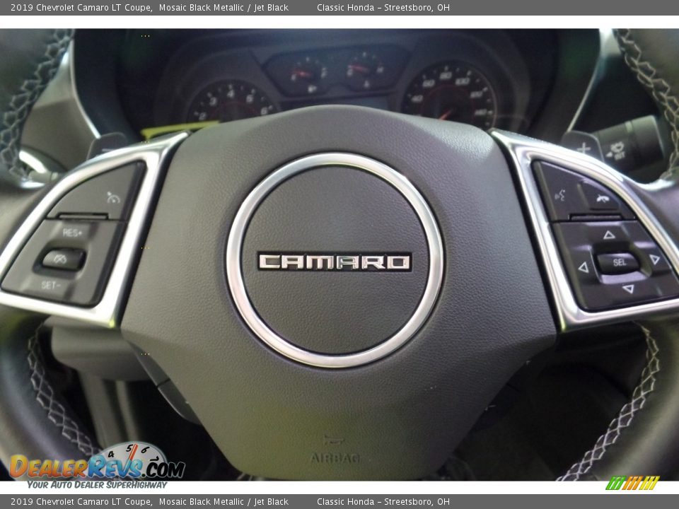 2019 Chevrolet Camaro LT Coupe Mosaic Black Metallic / Jet Black Photo #21