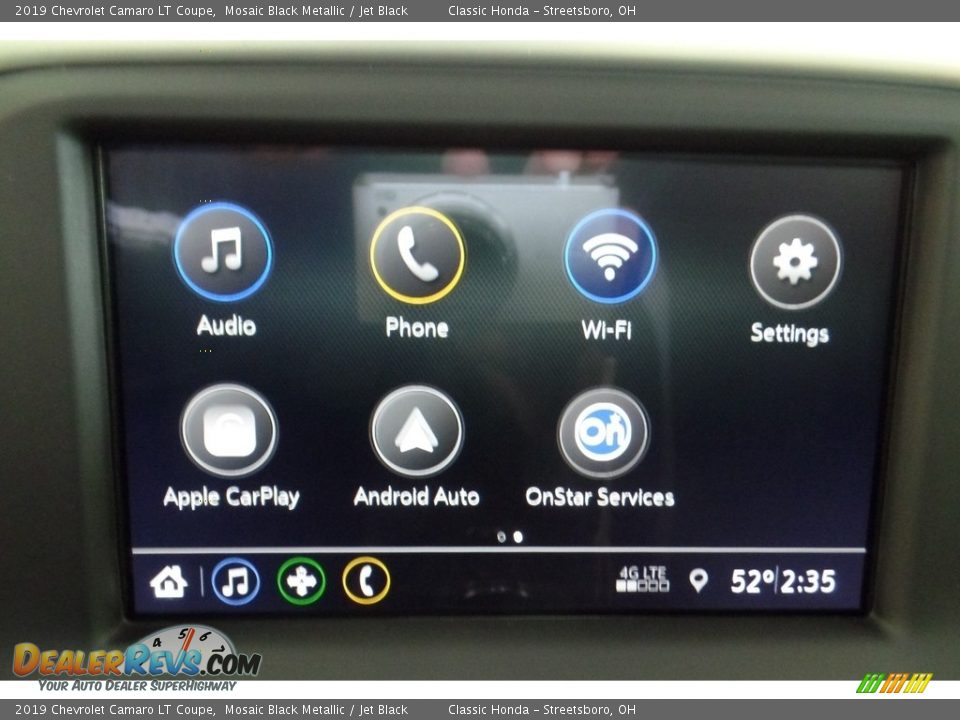2019 Chevrolet Camaro LT Coupe Mosaic Black Metallic / Jet Black Photo #24