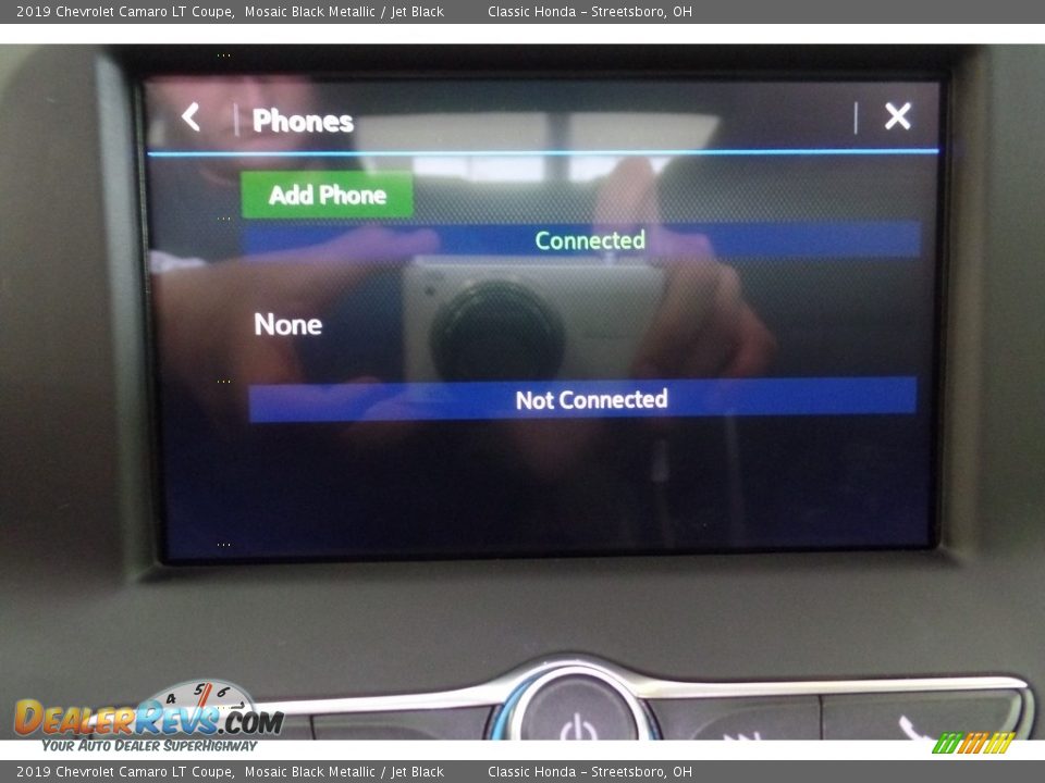 2019 Chevrolet Camaro LT Coupe Mosaic Black Metallic / Jet Black Photo #26
