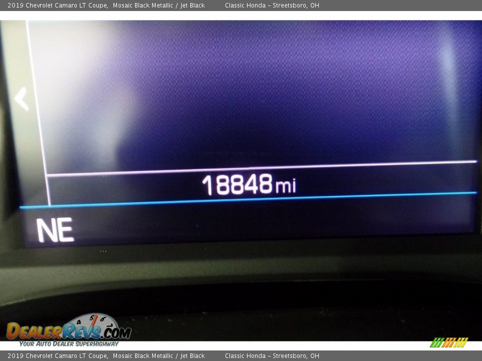 2019 Chevrolet Camaro LT Coupe Mosaic Black Metallic / Jet Black Photo #30