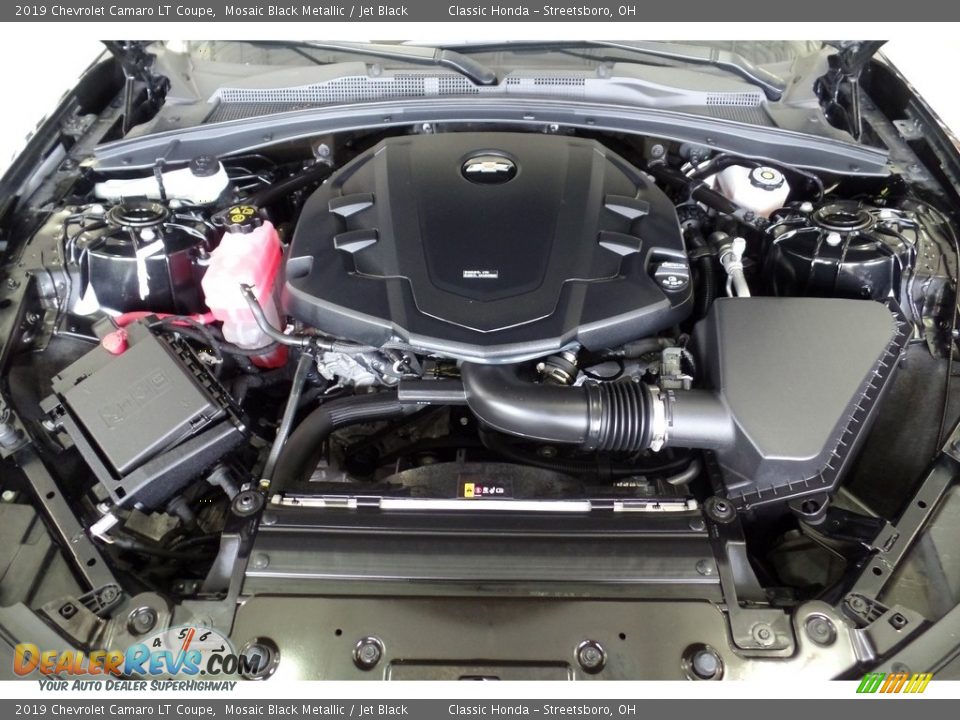 2019 Chevrolet Camaro LT Coupe Mosaic Black Metallic / Jet Black Photo #32