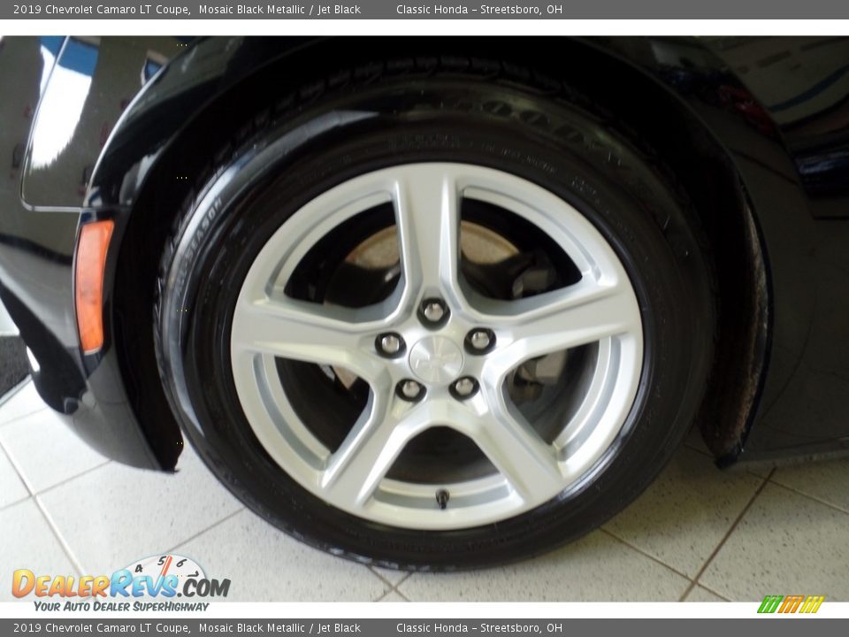 2019 Chevrolet Camaro LT Coupe Mosaic Black Metallic / Jet Black Photo #33