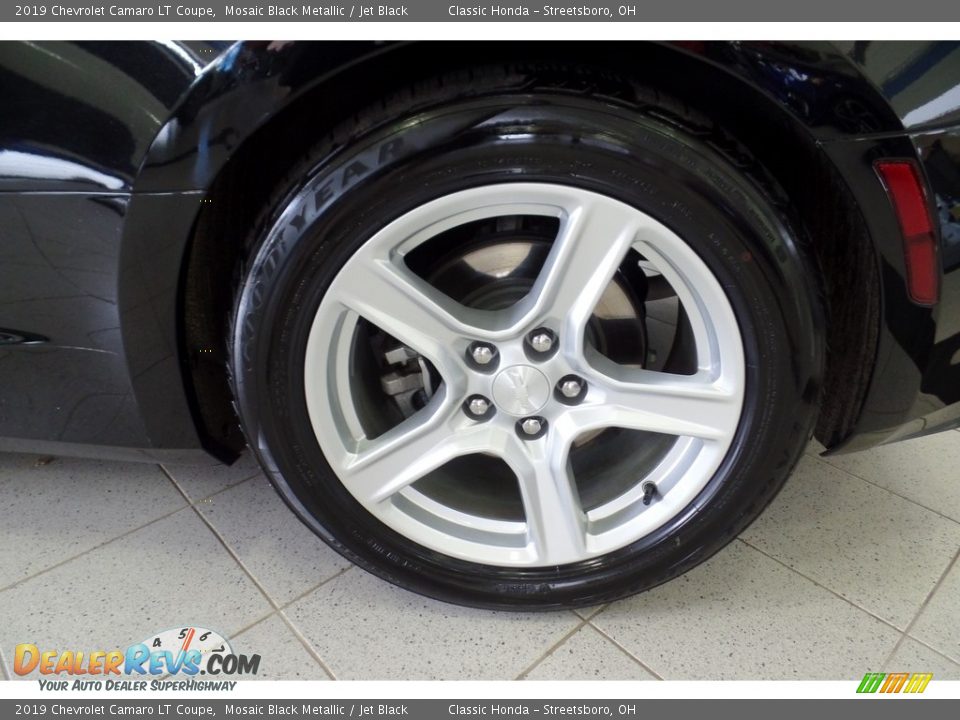 2019 Chevrolet Camaro LT Coupe Mosaic Black Metallic / Jet Black Photo #34